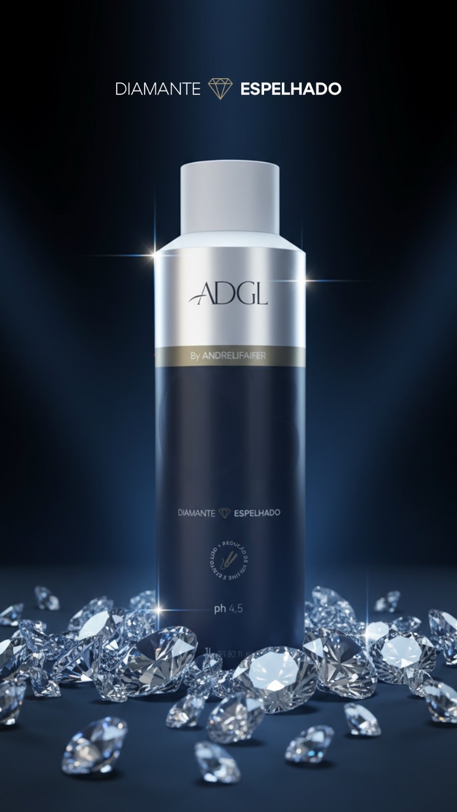 CB Alisamento Charme Brasileiro Diamante Espelhado